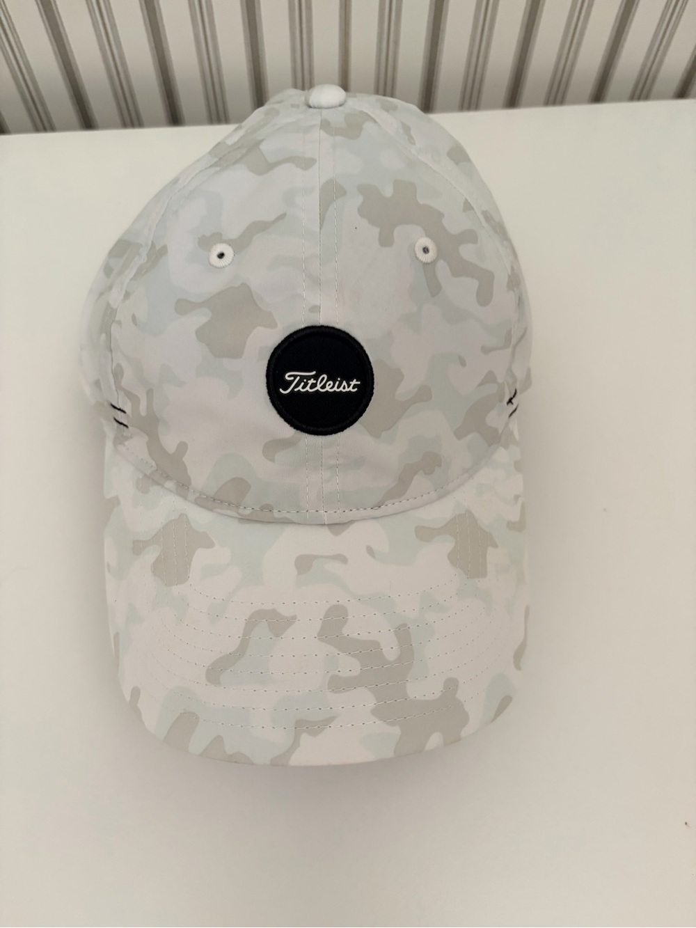Titleist White & Light Gray Camo Baseball Cap